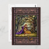 森の郵便はがきで失った ポストカード (正面/裏面)