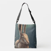 森の野うさぎ クロスボディバッグ (裏面)