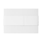 森の野の花 招待用腹帯 招待状ベリーバンド (裏面例)