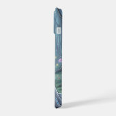 森の銀青のプリンセス iPhone 15ケース (左側面)