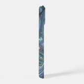 森の銀青のプリンセス iPhone 15ケース (右側面)