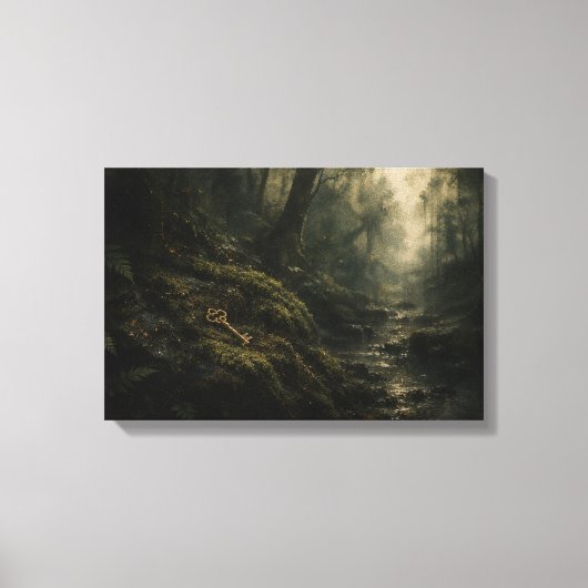 森の鍵 — KŌAN (Landscape) キャンバスプリント (正面)