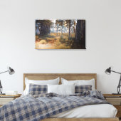 森の隙間 キャンバスプリント (インサイチュ (寝室))
