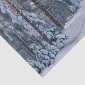 森の雪の道、デコページ 薄葉紙 (詳細)