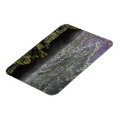 森の雪の霧 マグネット (左側)