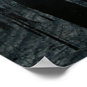 森の雪 ポスター (角)