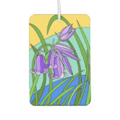 森の青い鐘 カーエアーフレッシュナー (正面)