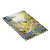 森の静かな道 ノートブック (右側)