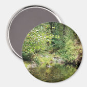 森の静けさ…... マグネット (正面/裏面)