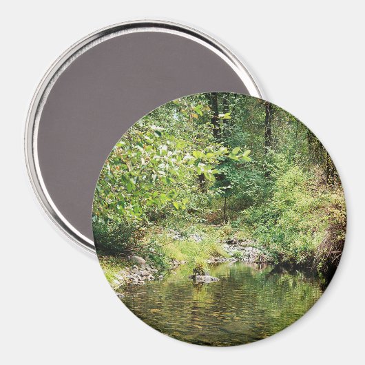 森の静けさ…... マグネット (正面/裏面)