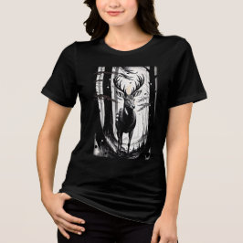 森の静寂なる威厳 トライブレンドTシャツ