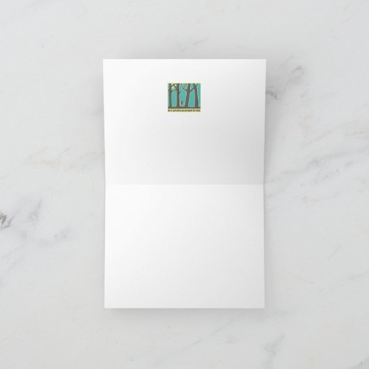 森の静寂 シーズンカード (内部)