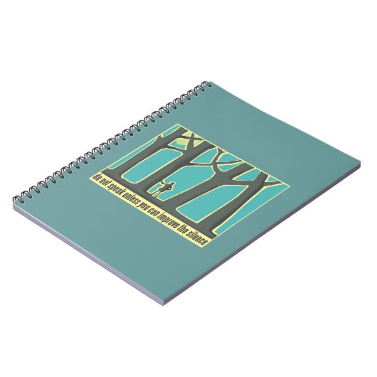 森の静寂 ノートブック (左側)