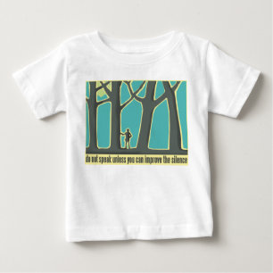 森の静寂 ベビーTシャツ