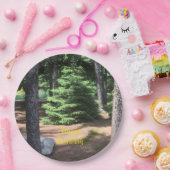 森の静寂 ペーパープレート (パーティー)