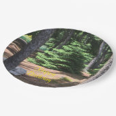 森の静寂 ペーパープレート (アングル)