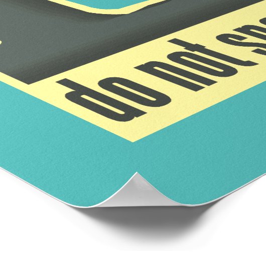 森の静寂 ポスター (角)