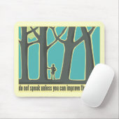 森の静寂 マウスパッド (マウス)