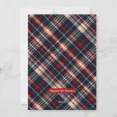 森の願い事の中に素朴いるすてきスノーフクロウ シーズンカード (裏面)