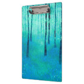 森の風景のブルーベル絵画ズ クリップボード (左)