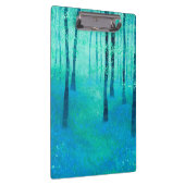 森の風景のブルーベル絵画ズ クリップボード (右)