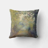 森の風景(ピエール=オーギュストルノアール) クッション (裏面)