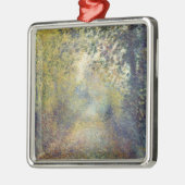 森の風景(ピエール=オーギュストルノアール) メタルオーナメント (左)