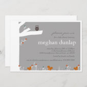 森の風景 招待状 (正面/裏面)