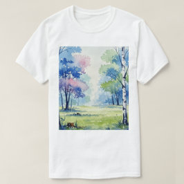森の風景 Tシャツ