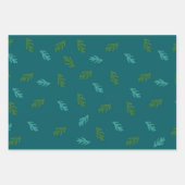 森の香り – グリーントウヒの小枝 ラッピングペーパーシート (正面3)