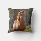 森の馬 クッション (裏面)