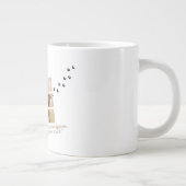森の魂の鹿 ジャンボコーヒーマグカップ (右)