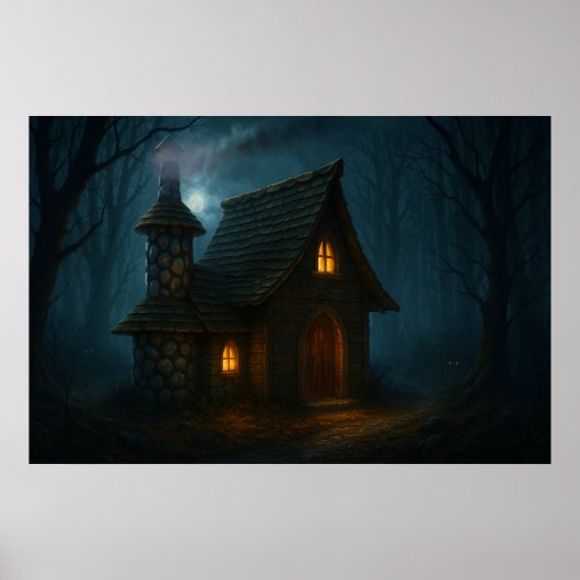 森の魔女の家の秘密 ポスター (正面)