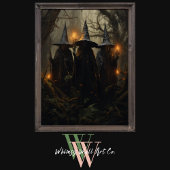 森の魔女ダークゴシックのハロウィーン ポスター