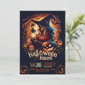 森の魔女ハロウィーン 招待状 (スタンド正面)