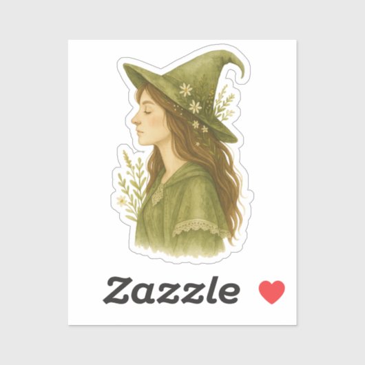 森の魔女植物用シール シール (シート)