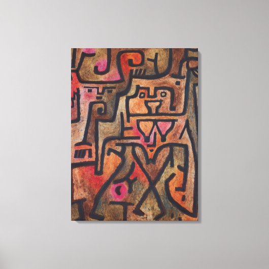 森の魔女 キャンバスプリント (正面)