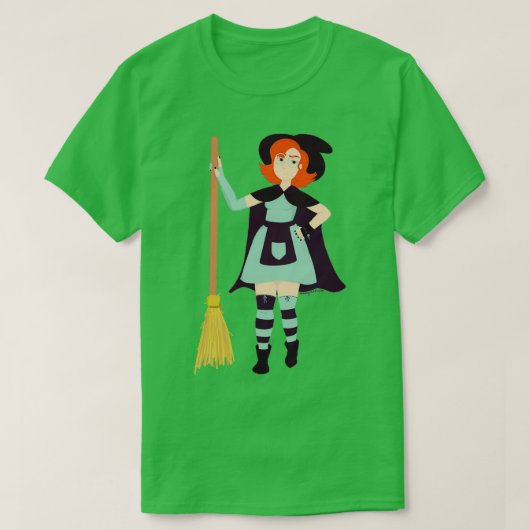 森の魔女 Tシャツ (デザイン正面)