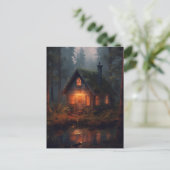 森の魔法のキャビン ポストカード (スタンド正面)