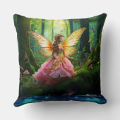 森の魔法の妖精 クッション (裏面)