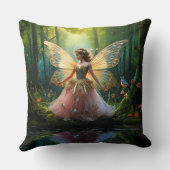 森の魔法の妖精 クッション (裏面)