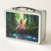 森の魔法の妖精 メタルランチボックス (裏面)