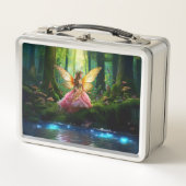 森の魔法の妖精 メタルランチボックス (正面)