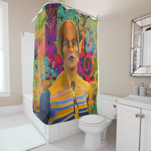 森の魔法 シャワーカーテン (インサイチュ)