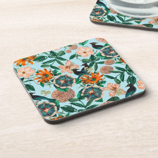 森の鳥 コースター (左側)