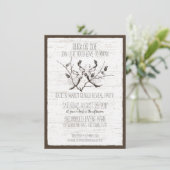 森の鹿と樺の性別発表 招待状 (スタンド正面)