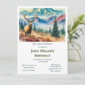 森の鹿の誕生日パーティー 招待状 (スタンド正面)