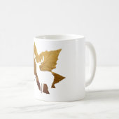 森の鹿 コーヒーマグカップ (正面右)