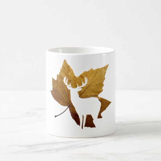 森の鹿 コーヒーマグカップ (中央)