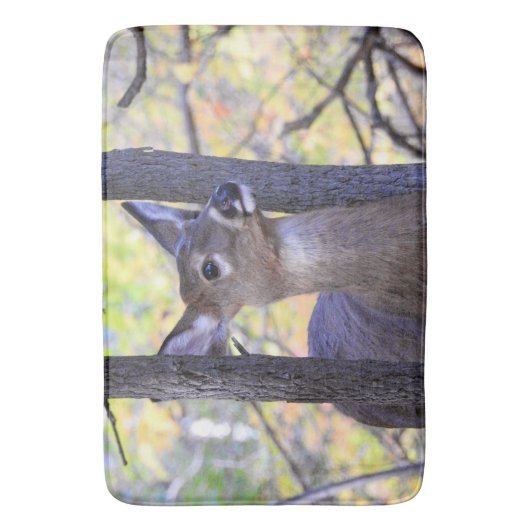 森の鹿 バスマット (正面縦)